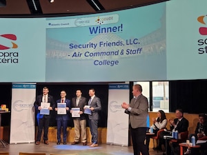 A team of Air Command and Staff College students are recognized for winning the 2024 International Cyber 9/12 Strategy Challenge April 24-26, 2024