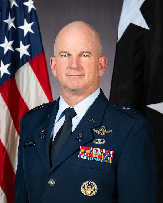 This is the official portrait of Mag. Gen. Dennis Bythewood.