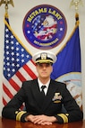 Lt. Cmdr. Mark W. Veazey, Officer in Charge, Naval Computer and Telecommunications Area Master Station Atlantic Detachment (NCTAMS LANT Det) Jacksonville