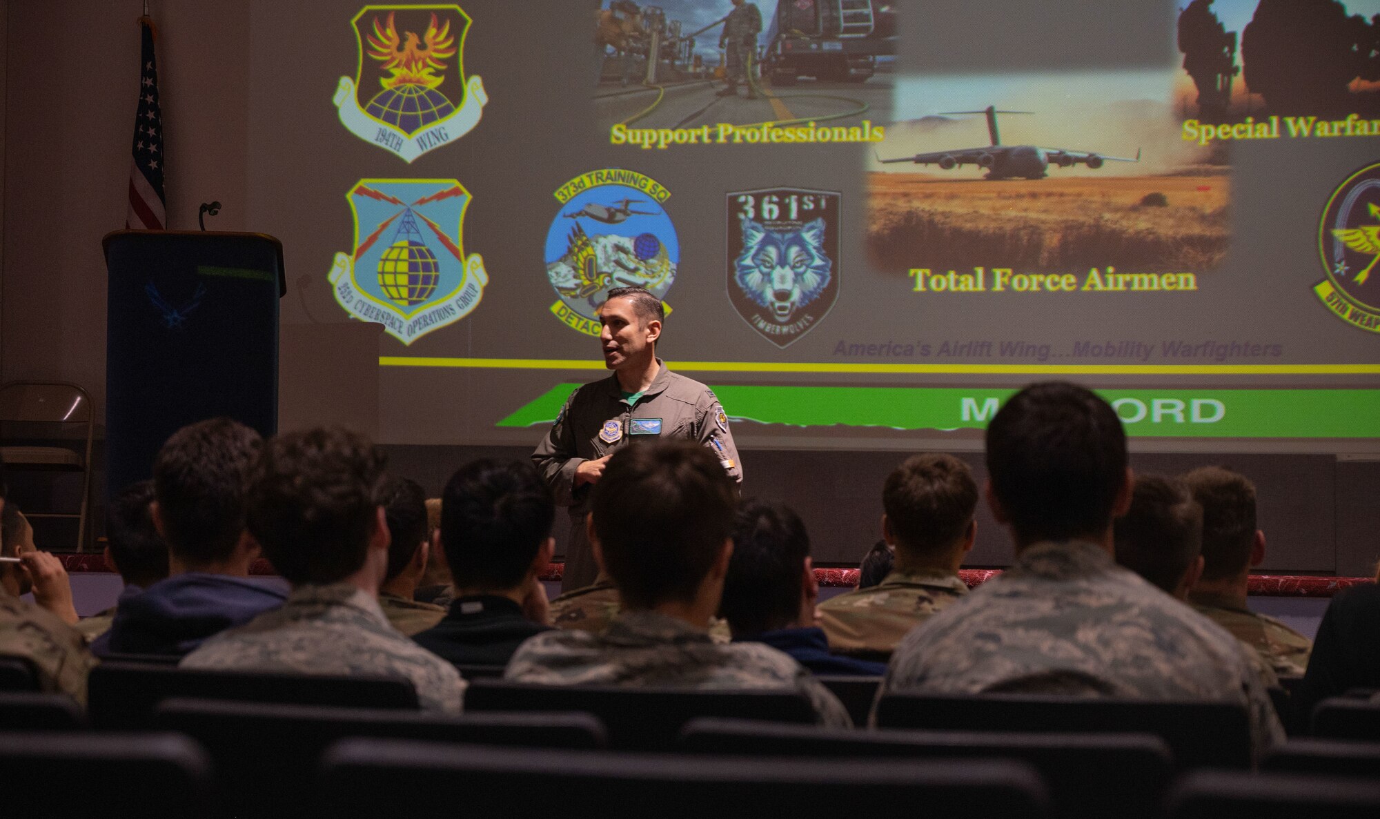 Team McChord opened its doors to the cadets, providing them opportunity to better understand the McChord mission and see how each Airman contributes to it.
