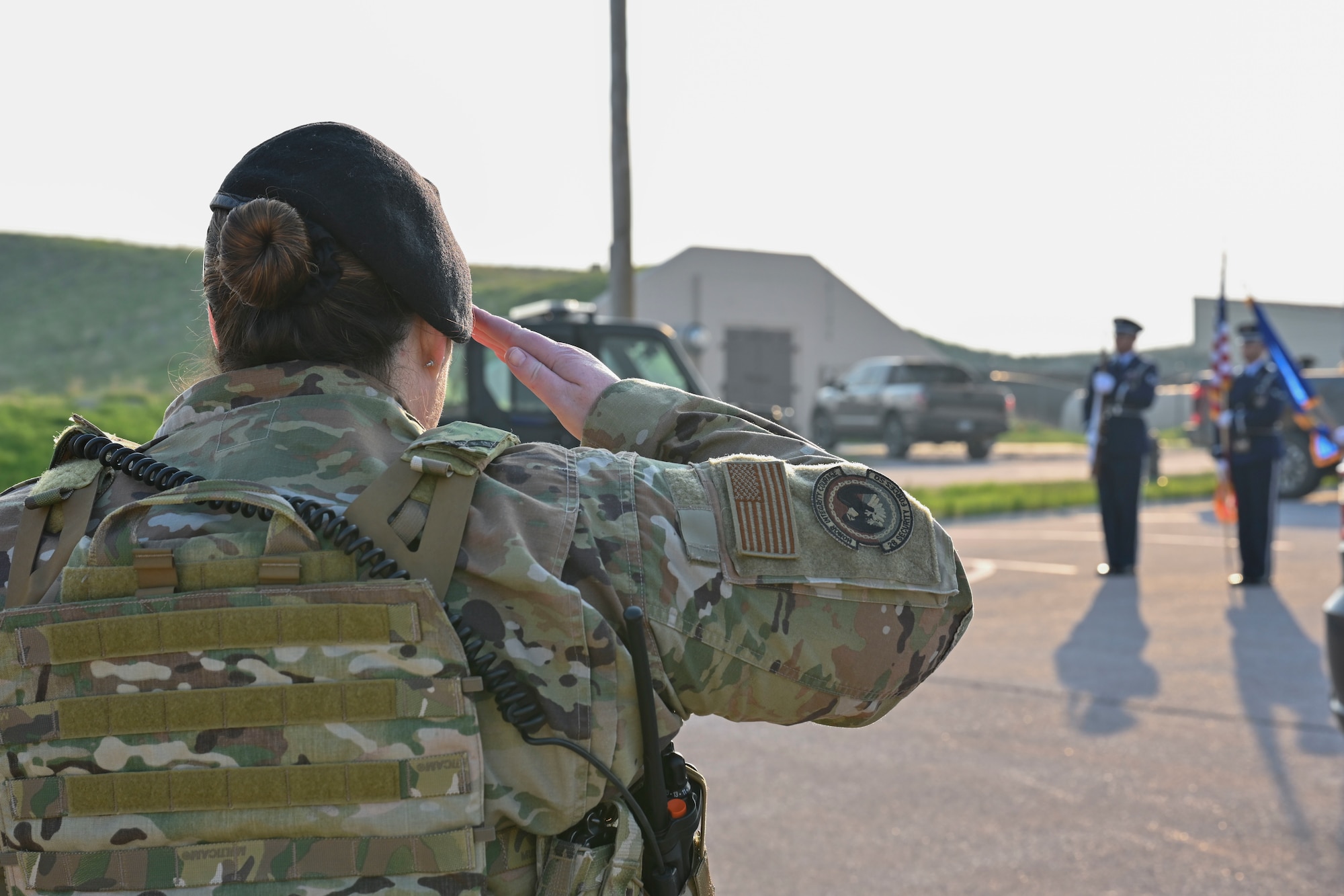 28th Security Forces Squadron hosts Police Week ruck march