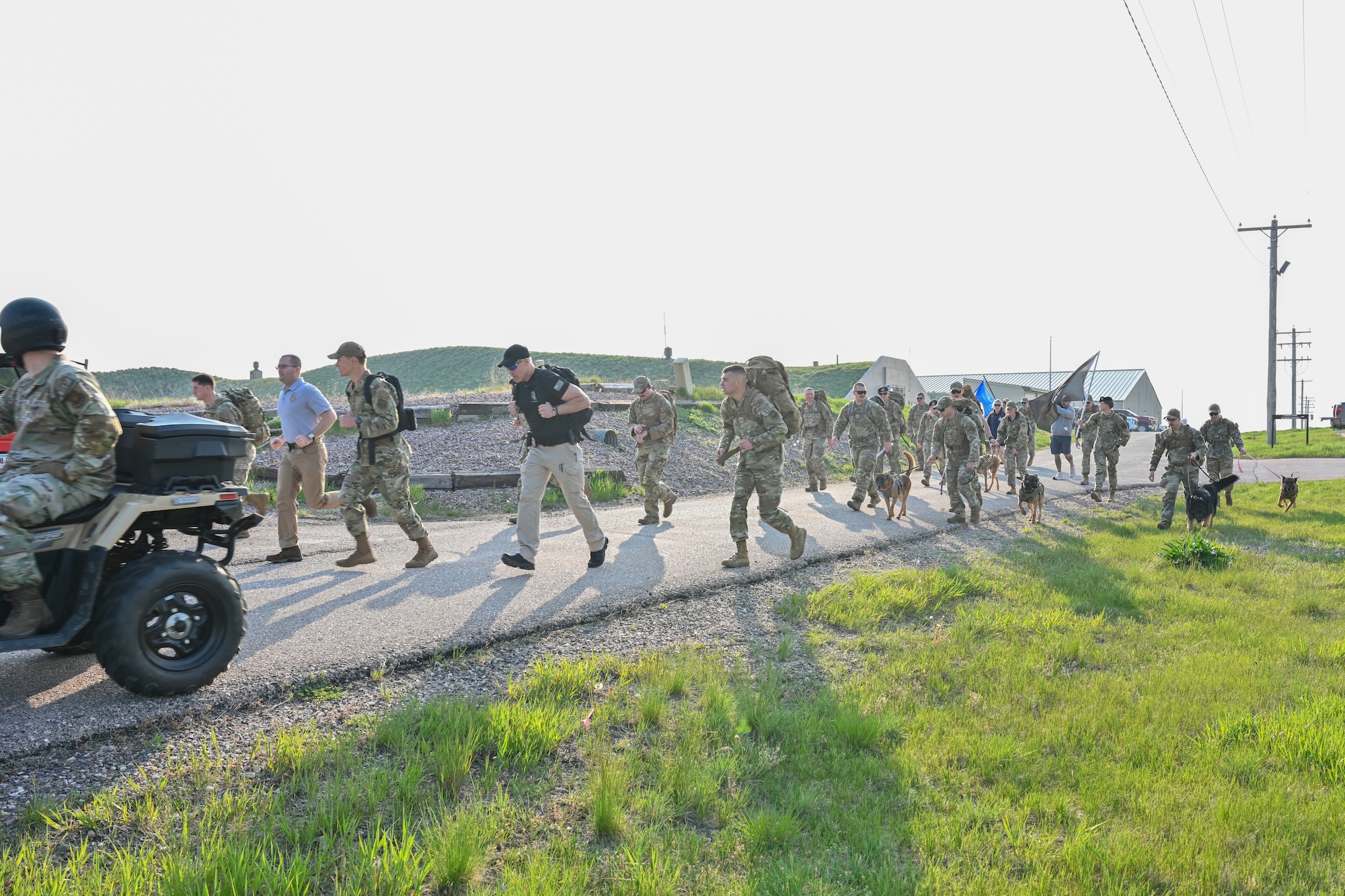 28th Security Forces Squadron hosts Police Week ruck march