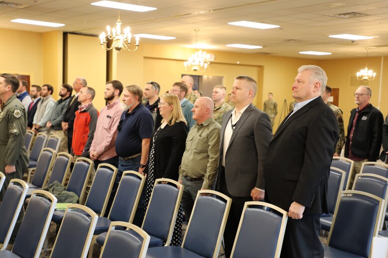 Weapons Generation Facility ground breaking ceremony, Ellsworth, AFB, April 29, 2024.