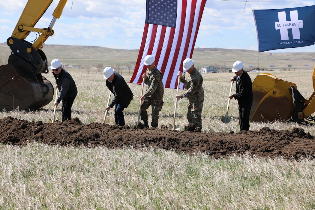 Weapons Generation Facility ground breaking ceremony, Ellsworth, AFB, April 29, 2024.