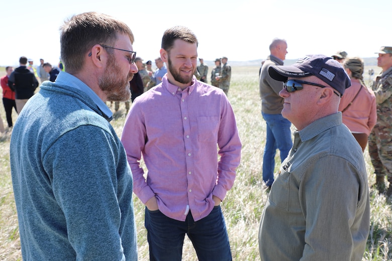 Weapons Generation Facility ground breaking ceremony, Ellsworth, AFB, April 29, 2024.