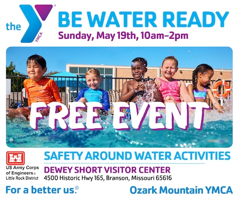 safety around water event flyer