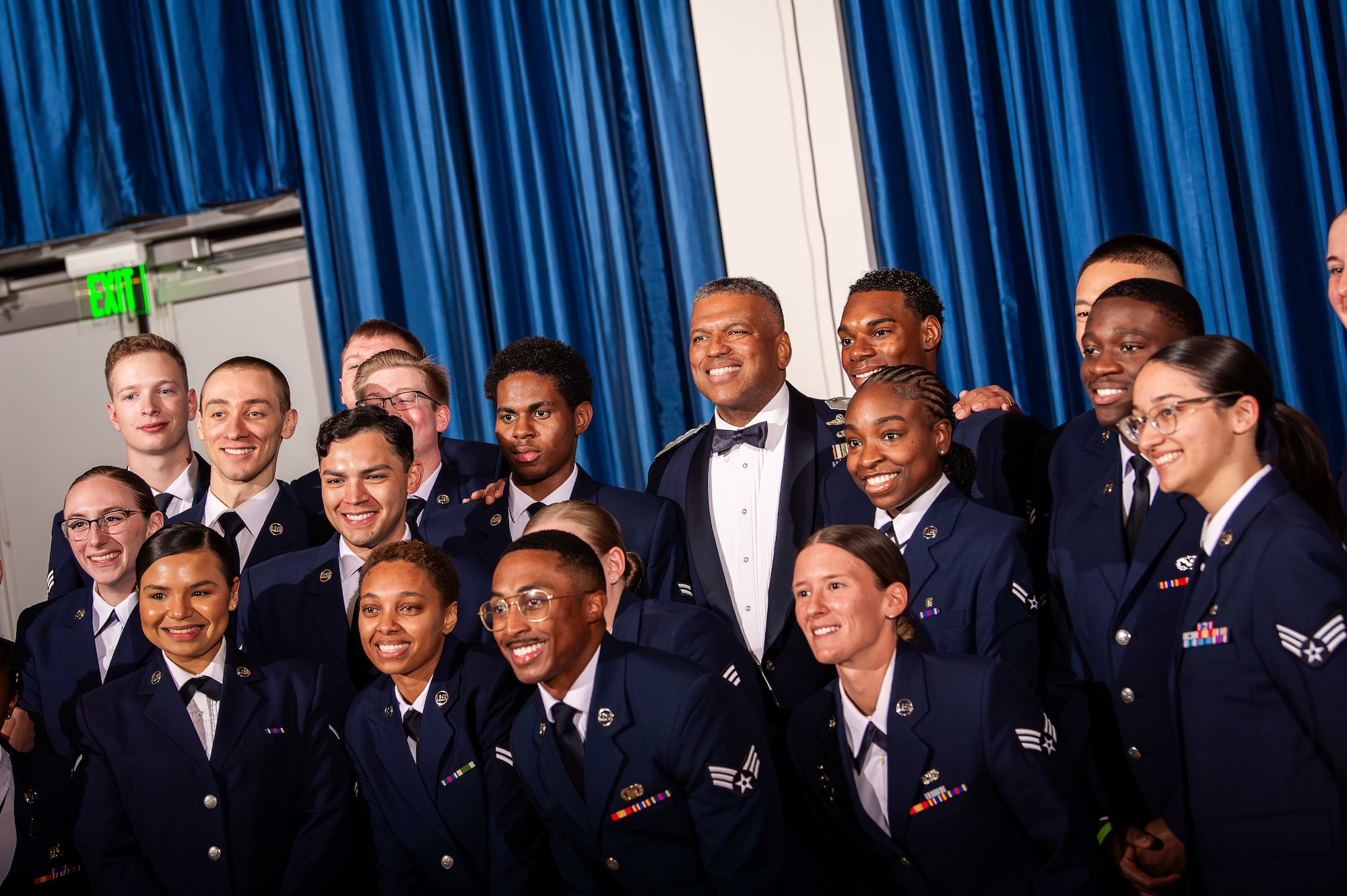 The enlisted force of the U.S. Air Force Academy bestowed their most prestigious honor, the Order of the Sword, to Lt. Gen. Richard M. Clark, Superintendent, at a formal ceremony, May 11, 2024