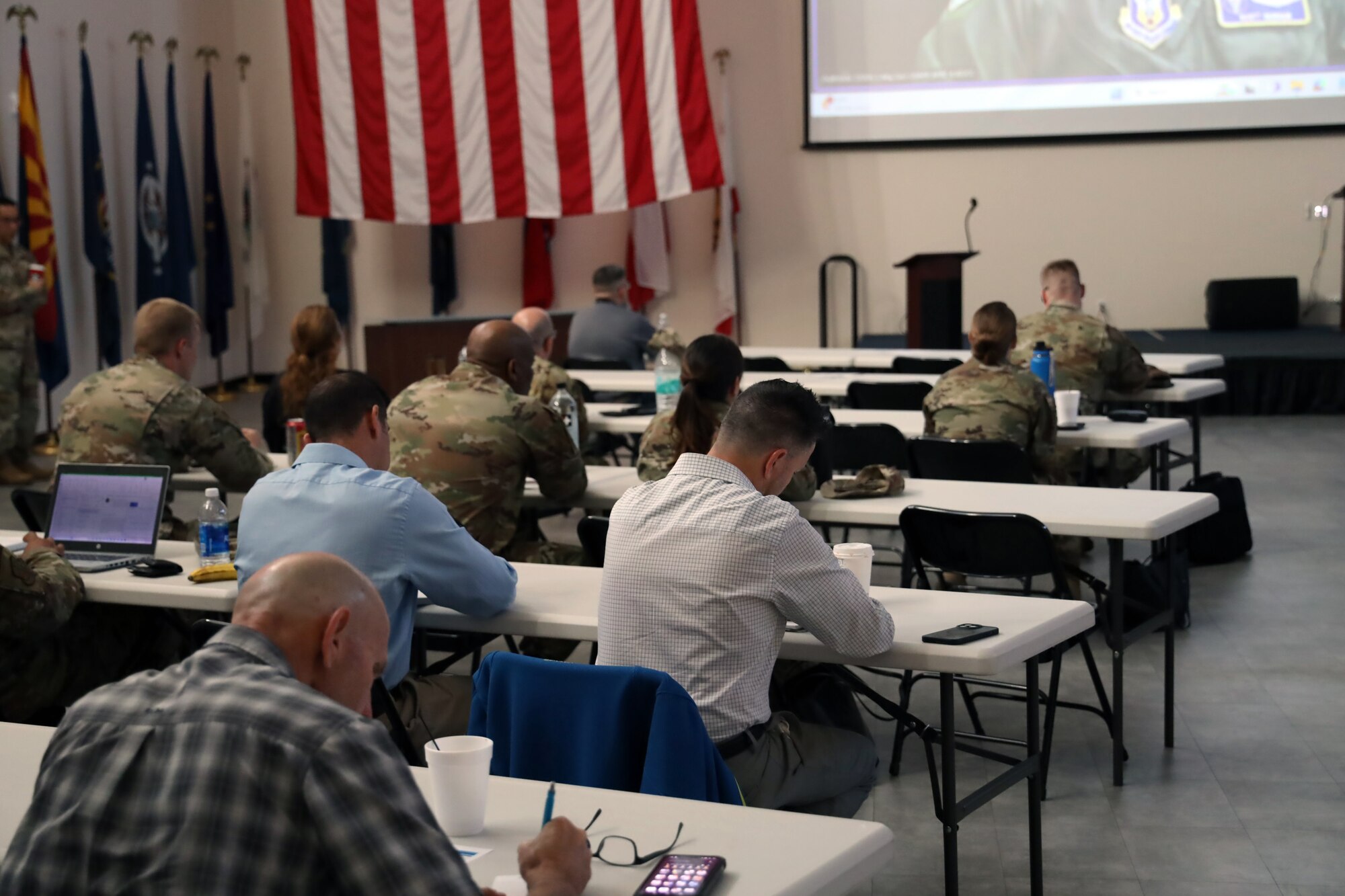 The second Fourth Air Force Inspector General’s Inspection (IGI) conference occurred on 7-9 May 2024 at March Air Reserve Base, California. Nearly 5o members from Headquarters Air Force Reserve Command (AFRC), Air Force Inspection Agency (AFIA), 4th Air Force and their units, as well as representatives from the 10th Air Force and 22nd Air Force, came together in collaboration as a total force, an initiative to share evolving policies and best practices.