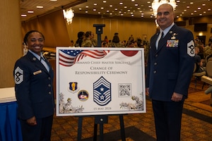 Change of Responsibility ceremonies are a standard within the joint community, as they symbolize heritage and reinforce the noncommissioned officers' authority in the U.S. Air Force and highlight their support to the chain of command.