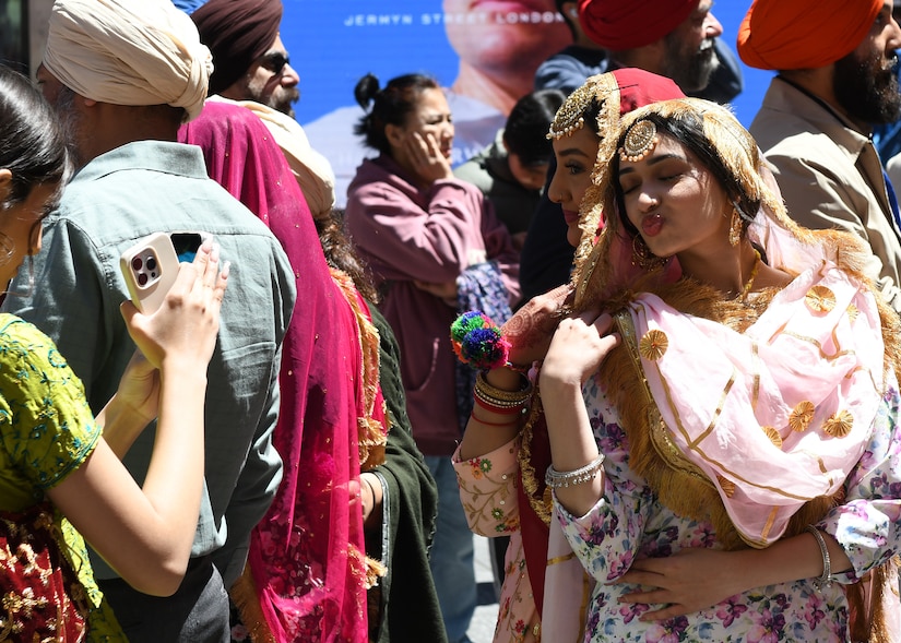 MRTC officer celebrates Army's support for Sikh Soldiers at Times Square 'Turban Day'