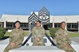 Master Sgt. Karen Rivera, left, Master Sgt. Vanessa Barquero and Master Sgt. Jacinta Moore are participants of the Sergeants Major Academy Corps Compass Mentorship Program.