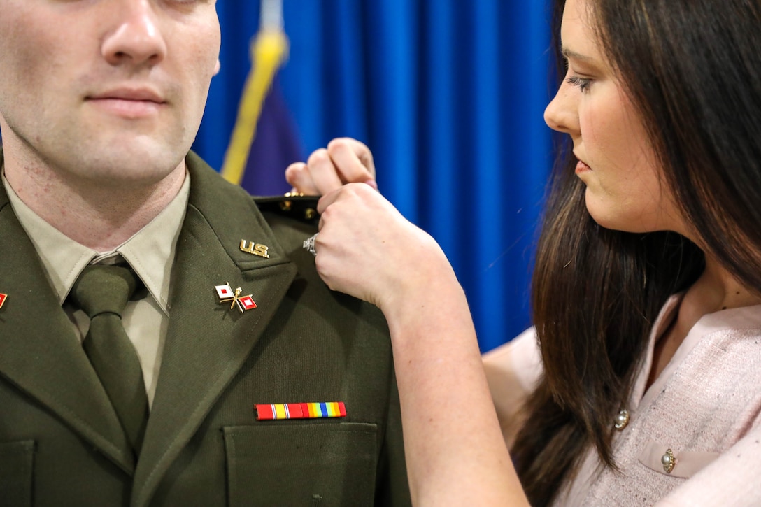 Family members, friends and fellow Guardsmen were in attendance for the officer commissioning ceremony inside the rotunda of the State Capitol building in Frankfort, Ky., April 20, 202. Nine officer candidates from Officer Candidate School Class 66-24 became the Kentucky National Guard’s newest second lieutenants. (U.S. Army National Guard photo by Sgt. Destini Keene)