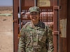 U.S. Army Capt. Ivy Young, commander of the 970th Transportation Detachment, a U.S. Army Reserve unit based in Eugene, Oregon, poses for a photo during exercise African Lion 2024 (AL24) in Ben Ghilouf, Tunisia, May 5, 2024. Young leads the movement control team responsible for transporting personnel and equipment throughout Tunisia during the course of the exercise. AL24 marks the 20th anniversary of U.S. Africa Command’s premier joint exercise led by U.S. Army Southern European Task Force, Africa (SETAF-AF), running from April 19 to May 31 across Ghana, Morocco, Senegal and Tunisia, with over 8,100 participants from 27 nations and NATO contingents. (U.S. Army photo by Maj. Joe Legros)