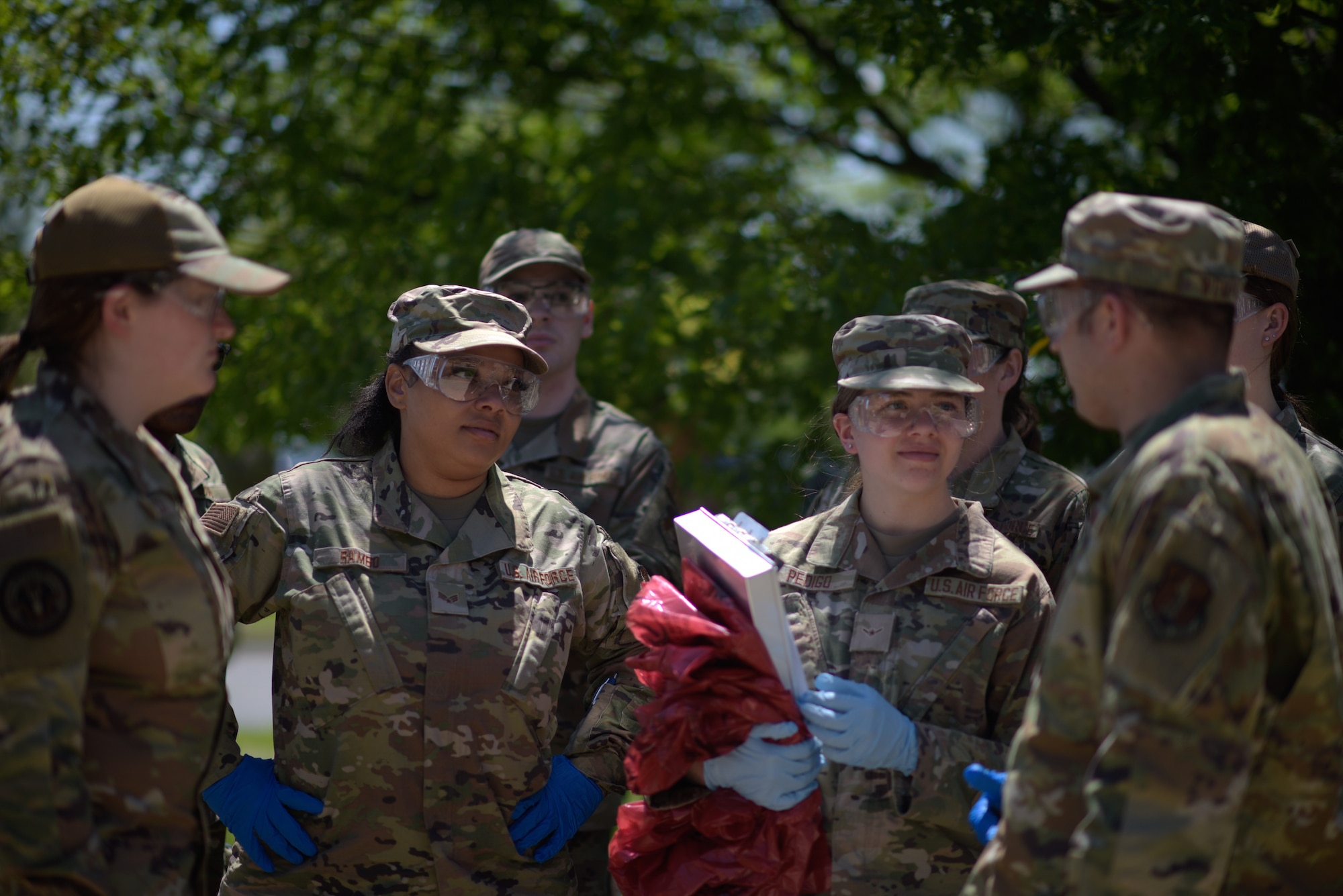 Photo from 183d Wing's HYDRA STRIKE readiness exercise.
