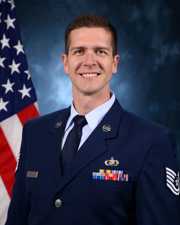 TSgt Michael Hill Official Photo as of 15 May 2024