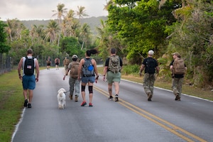 The Memorial Ruck was held during Police Week to honor law enforcement members who lost their lives in the line of duty. (U.S. Air Force photo by Airman 1st Class Audree Campbell)