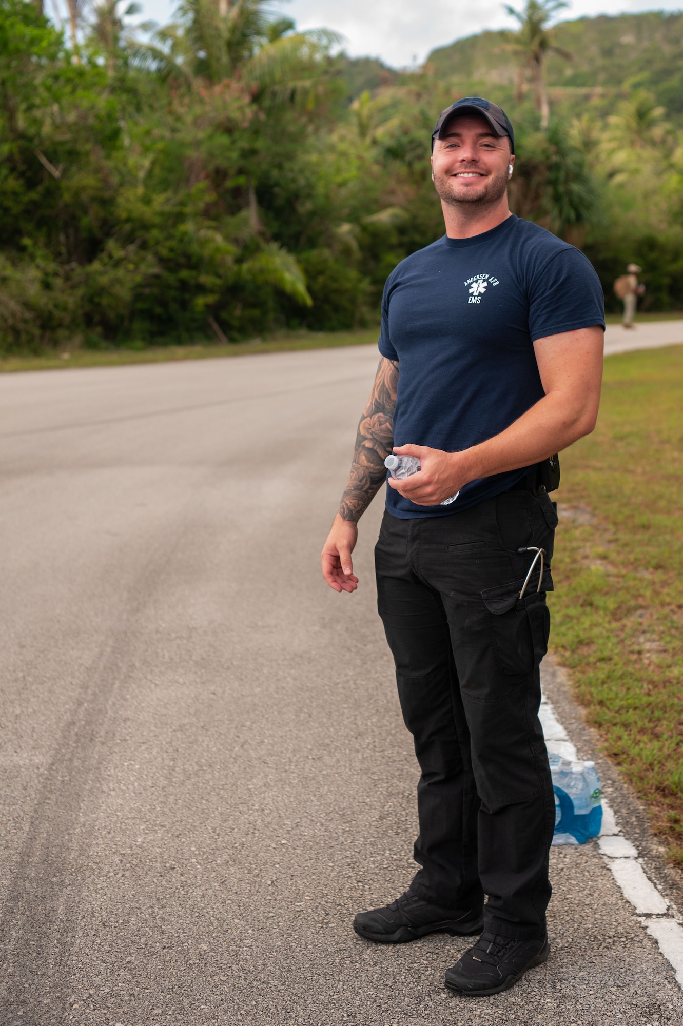 The Memorial Ruck was held during Police Week to honor law enforcement members who lost their lives in the line of duty. (U.S. Air Force photo by Airman 1st Class Audree Campbell)