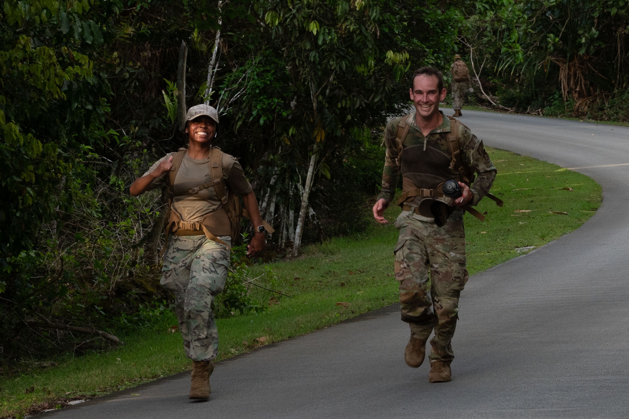 The Memorial Ruck was held during Police Week to honor law enforcement members who lost their lives in the line of duty. (U.S. Air Force photo by Airman 1st Class Audree Campbell)