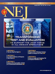 Cover image from Naval Engineers Journal