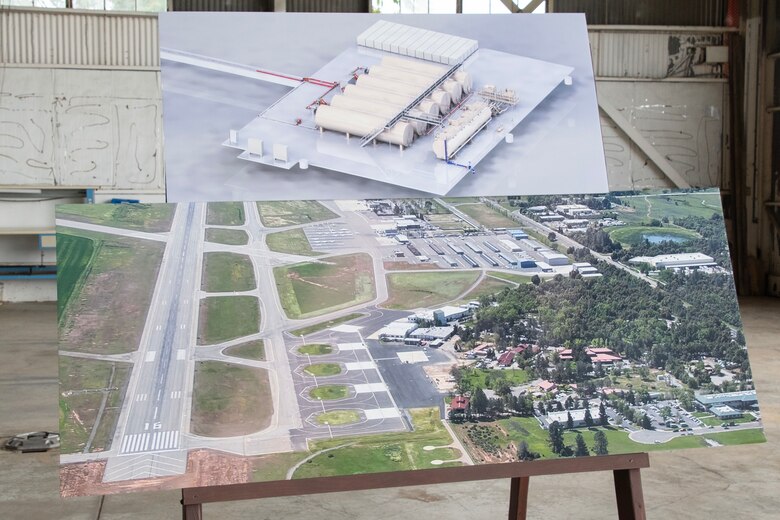 The U.S. Forest Service hosted a ribbon-cutting ceremony on April 25, 2024, to celebrate the modernization and completion of construction of Phase 1 of the Redding Air Attack Base enhancements.

The U.S. Army Corps of Engineers Sacramento District has been working in partnership with the USFS and the City of Redding to help build this five-year, $28 million project. This project will expand airtanker loading capabilities by 132% and allow for the simultaneous loading of five aircraft, up from two previously. This base is vital in providing initial and extended attacks for wildfires across the western U.S.

Representative Doug LaMalfa and Redding Mayor Tenessa Audette also helped celebrate and spoke at the ribbon-cutting event. (U.S. Army Photo by Grant Okubo)