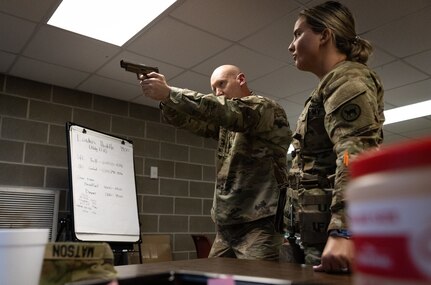 U.S. Army Reserve Soldiers conduct training at Vulcan Forge