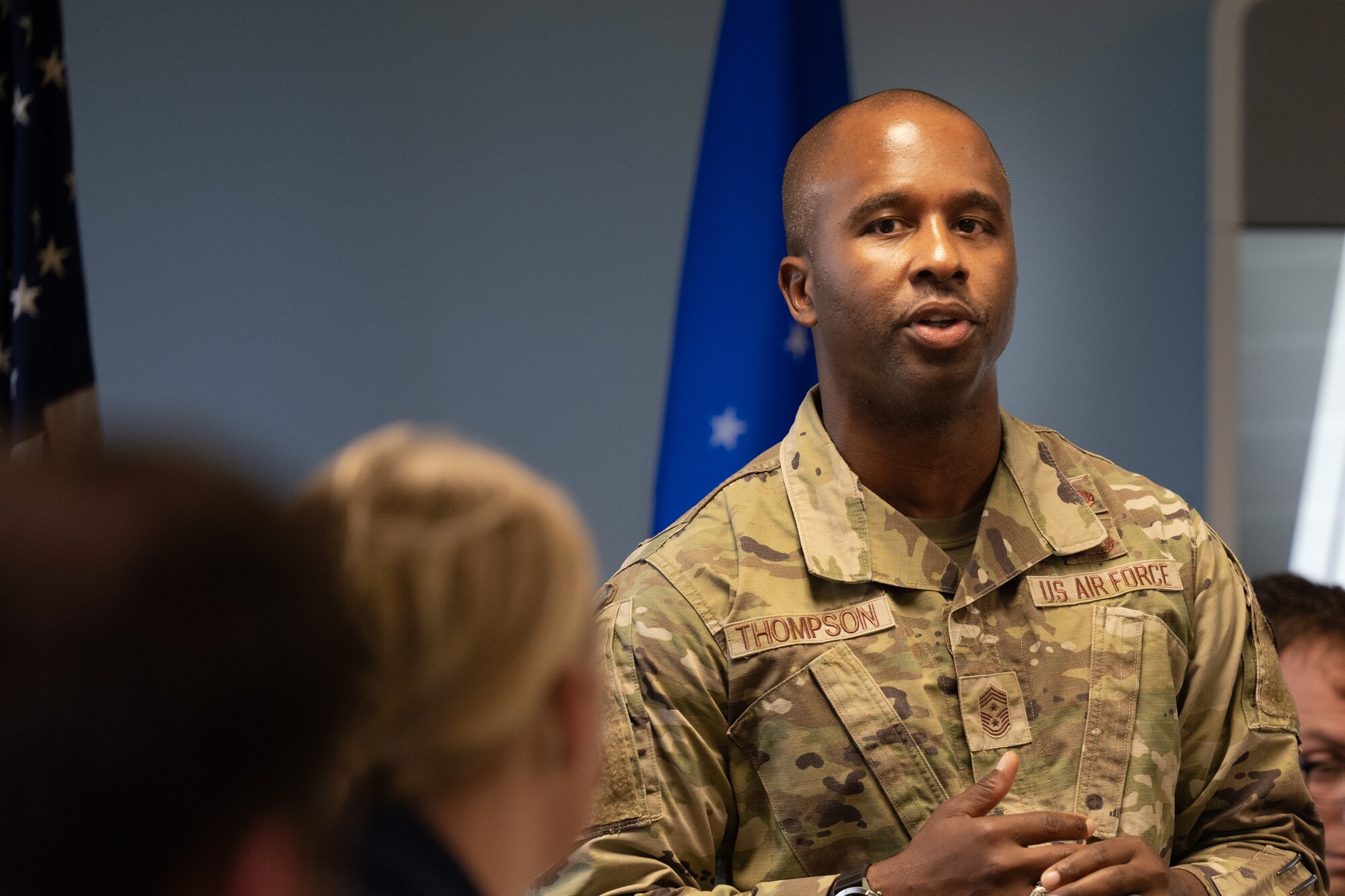 Senior leaders in the U.S. military speak to students on leading in a joint environment.