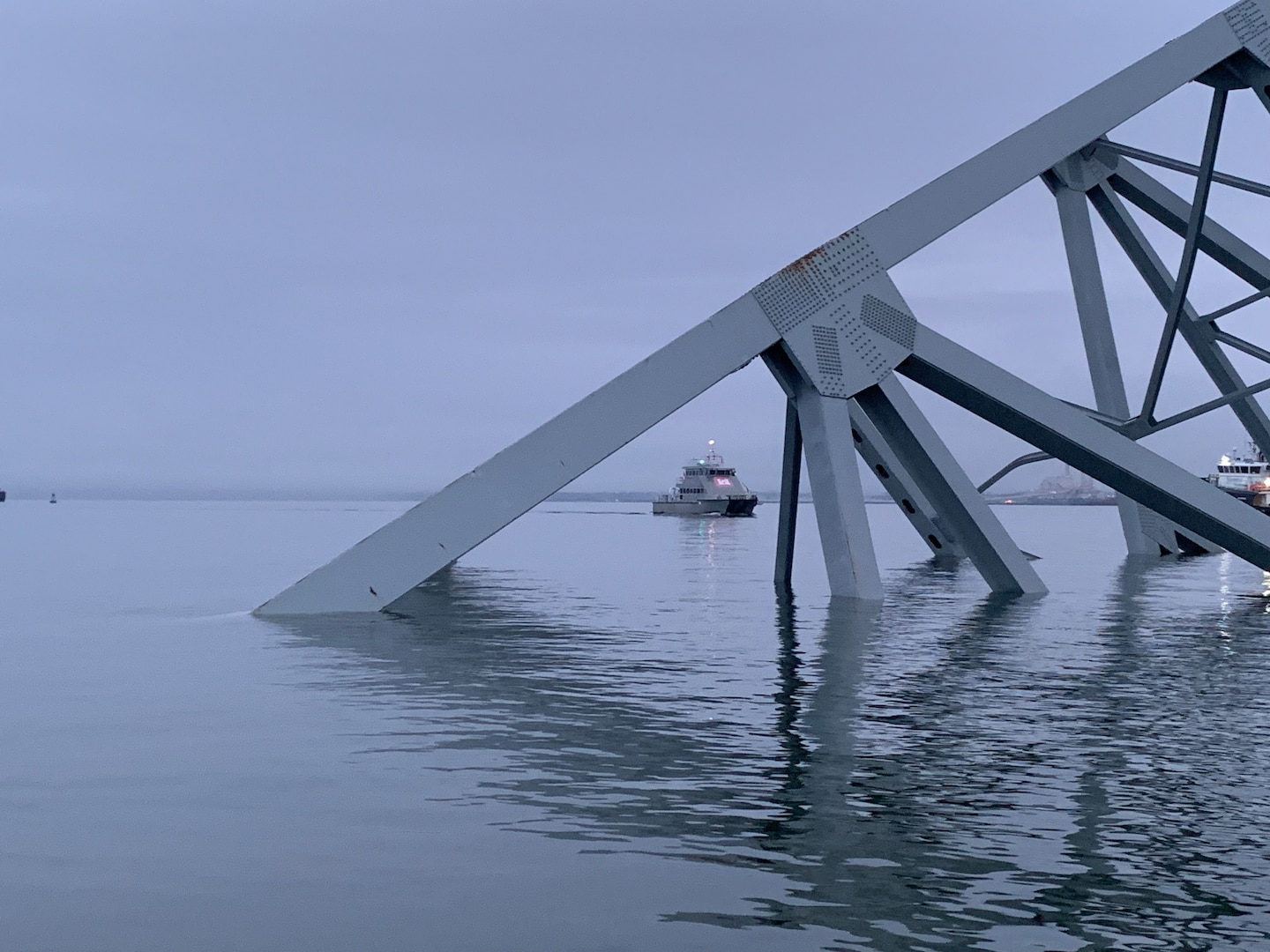 Philadelphia District Supports Key Bridge Mission, March 2024.
