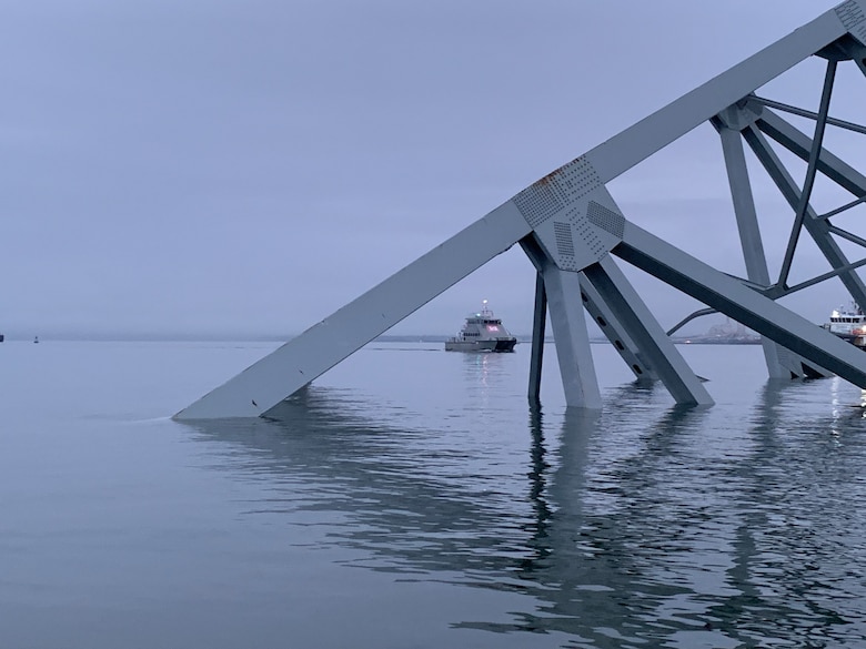 Philadelphia District Supports Key Bridge Mission, March 2024.