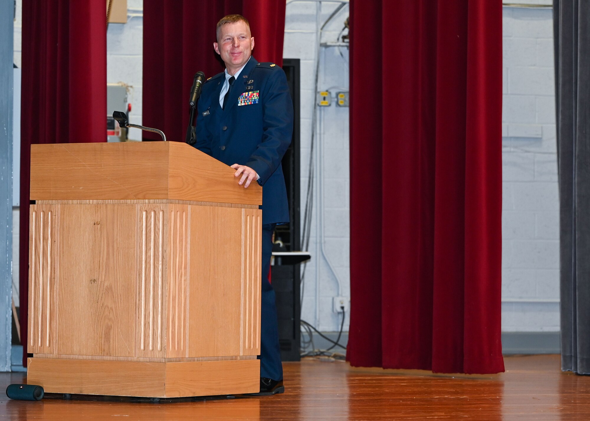 New commander speaks