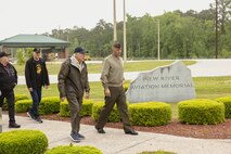 Vietnam War Veteran Tour on MCAS New River