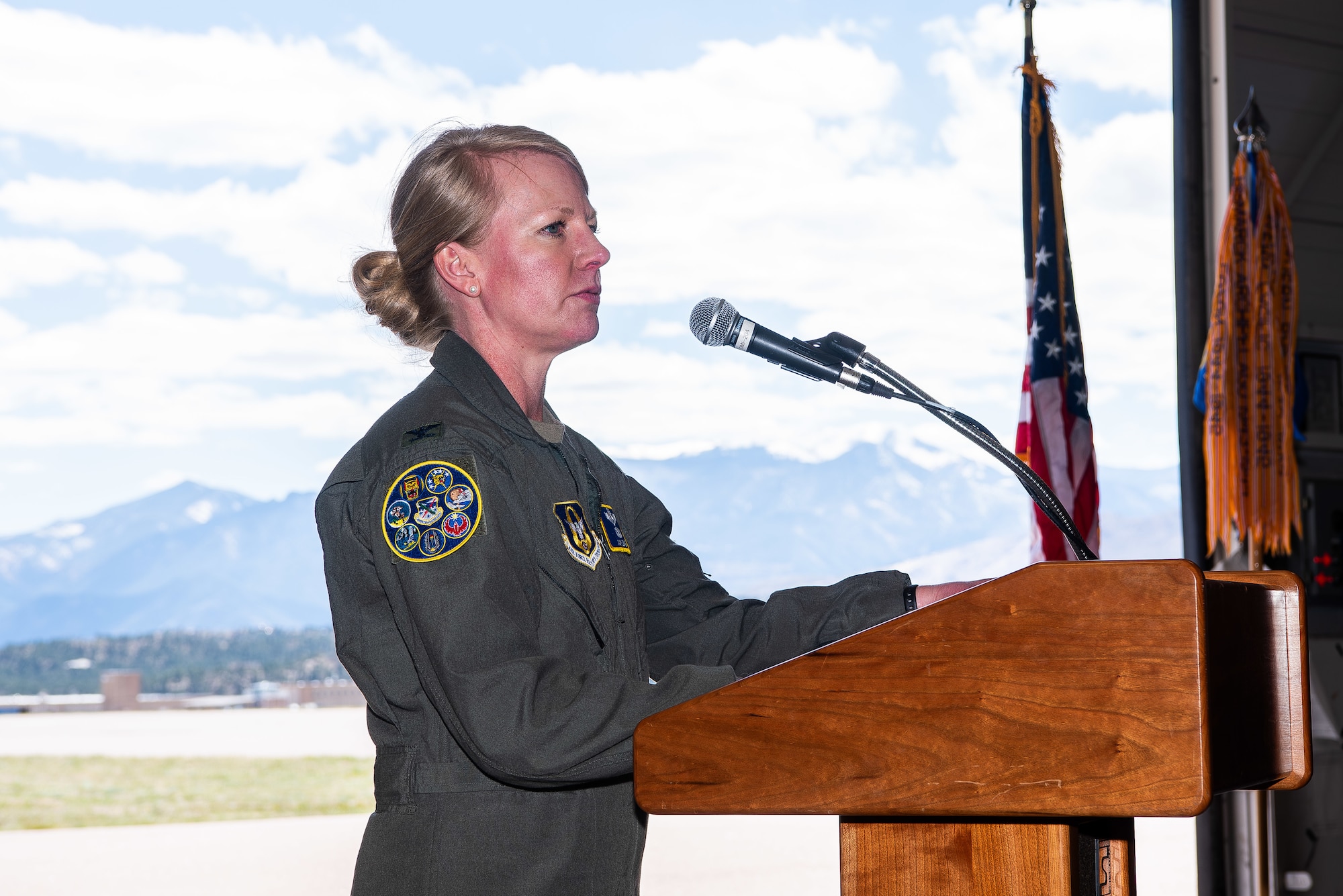 70th FTS Change of Command ceremony