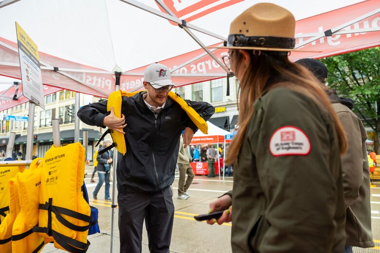 The Pittsburgh District partnered with the Pittsburgh Pirates to host an evening dedicated to water safety.