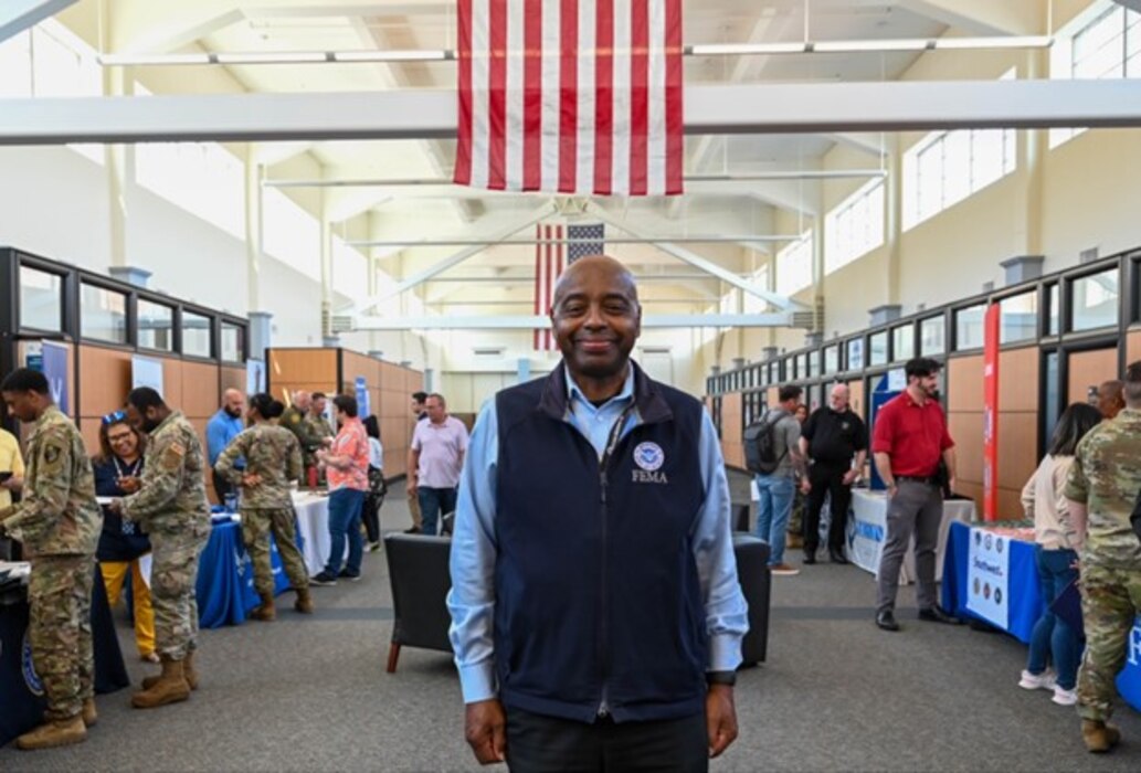 Team McChord Airmen attend the McChord Field Brown Bag Hiring Fair at the customer service mall, Joint Base Lewis-McChord, Washington, May 14, 2024