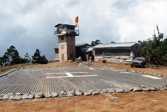 A photo of an control tower.