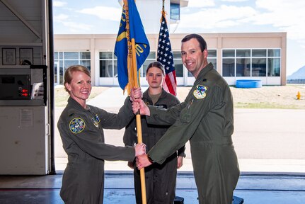 70th FTS Change of Command ceremony
