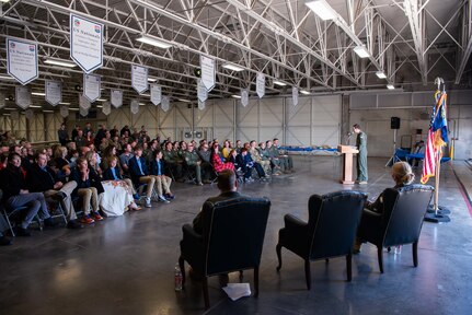 70th FTS Change of Command ceremony
