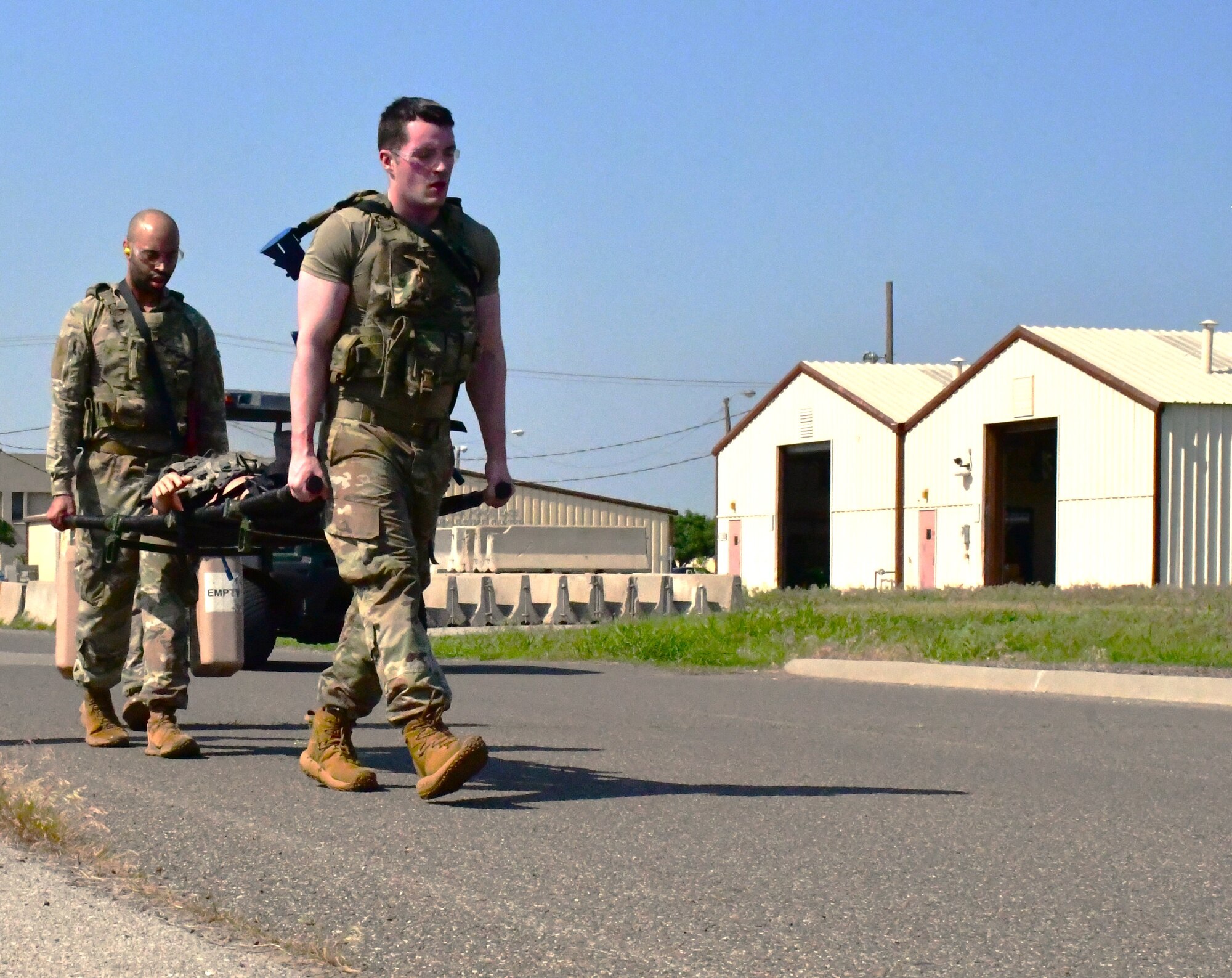 airmen walking