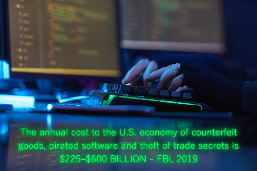 One of the primary concerns driving the due diligence process is American intellectual property theft, a threat that poses significant economic and national security implications. A 2019 FBI document on intellectual property theft estimates losses of $225 billion to $600 billion due to counterfeit goods and stolen technologies.