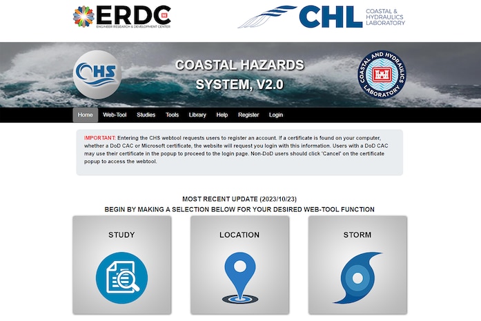 This is the only source of data for Coastal water level statistics that we have, and it's super important that we keep it updated and it's available for us when we're doing these projects, or it'll add a big cost and time burden to the projects.