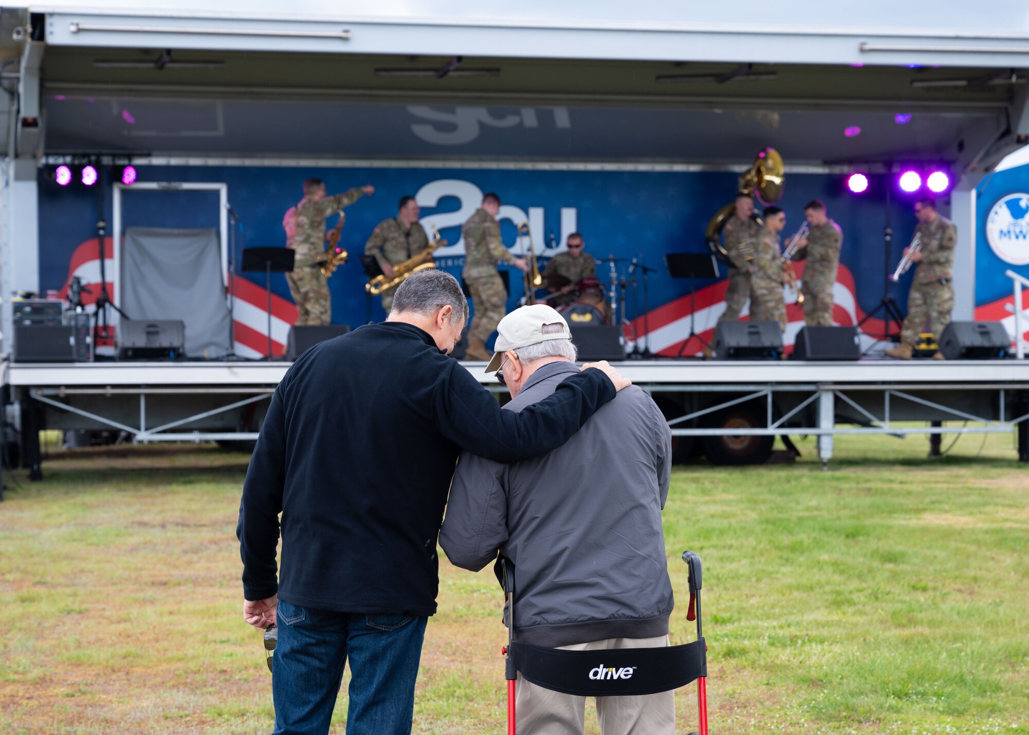 Team McChord opened their gates to the public for a day of, military aircraft and vehicle displays, war reenactments, live music and food.