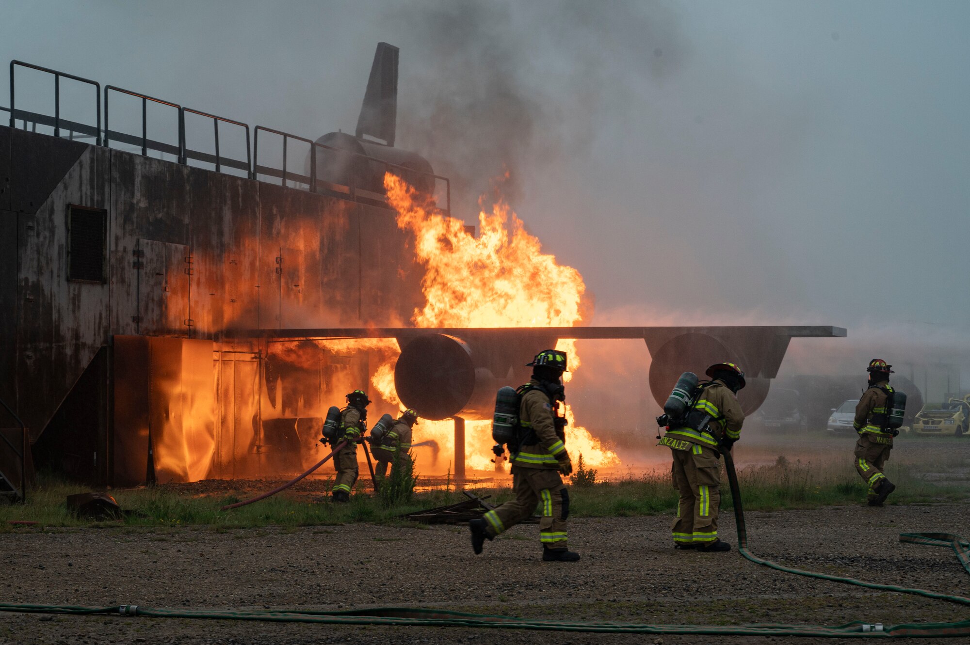 This training allows firemen to remain proficient and successfully respond to real-world emergencies.