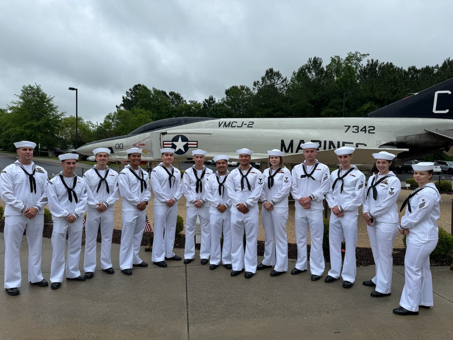 Sailors serving aboard Naval Health Clinic Cherry Point conducted the “Old Glory” ceremony at the Havelock Chamber of Commerce’s 21st Annual Salute to the Vets celebration held at the Havelock Tourist and Event Center on Monday, May 14, 2024.