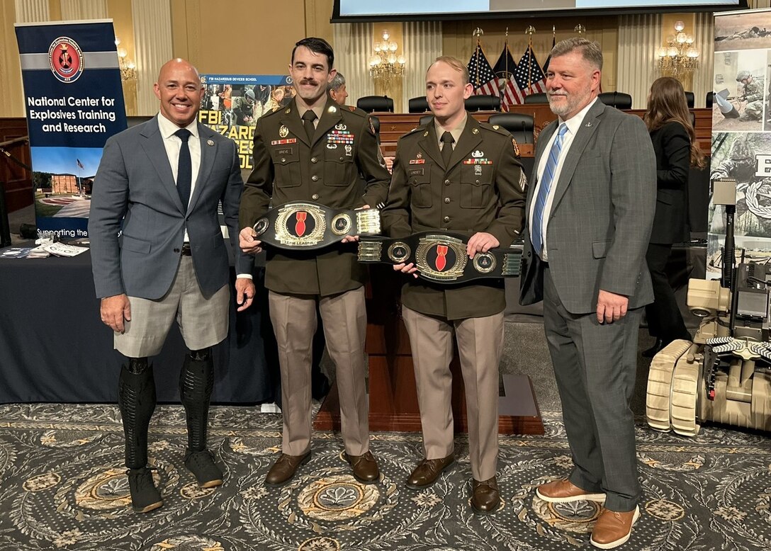 Army EOD Team of the Year winners recognized by Congressional leaders