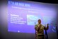 Col. Jonathan Hurt, 87th Air Base Wing senior chaplain provides remarks during an All Call at Joint Base McGuire-Dix-Lakehurst, N.J. on April 10, 2024. During the All Call, Joint Base personnel were initiated into the Warrior Connect program, briefed on a new virtual volunteer system, and shared a moment of silence for Senior Airman Roger Fortson.