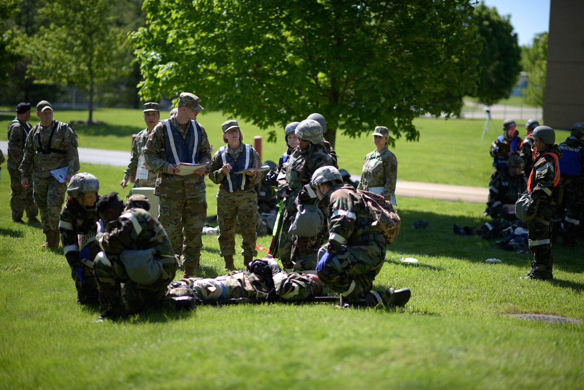 Photo from 183d Wing's HYDRA STRIKE readiness exercise.