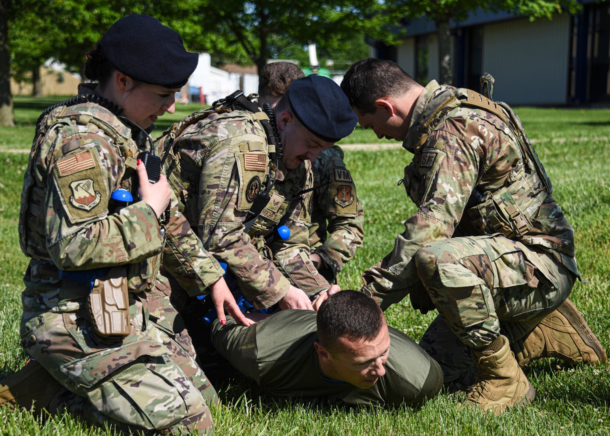 Photo from 183d Wing's HYDRA STRIKE readiness exercise.