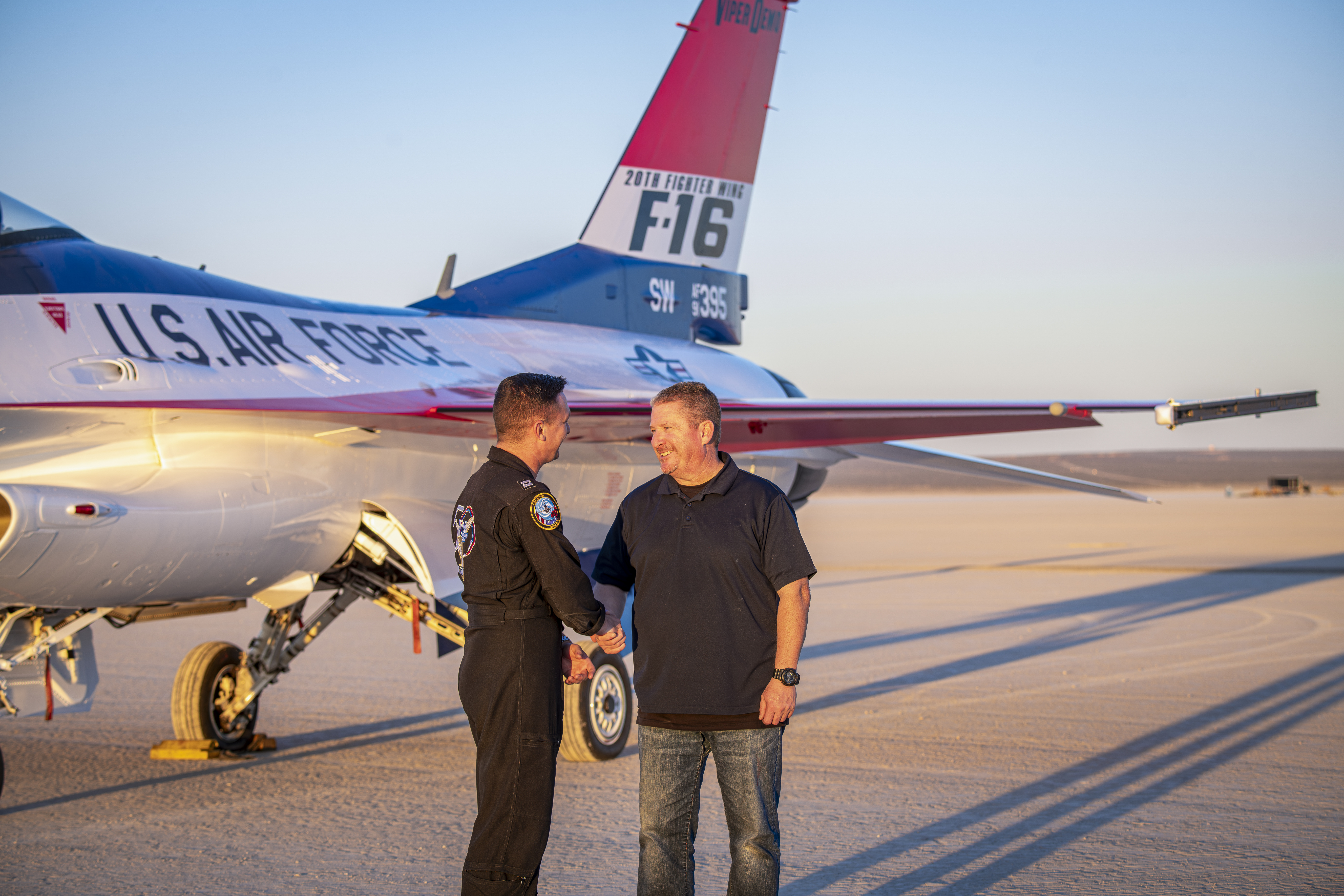 The F-16 Viper Demonstration Team releases new 50th anniversary