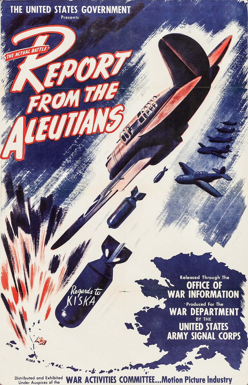 Report from the Aleutians Movie Poster.