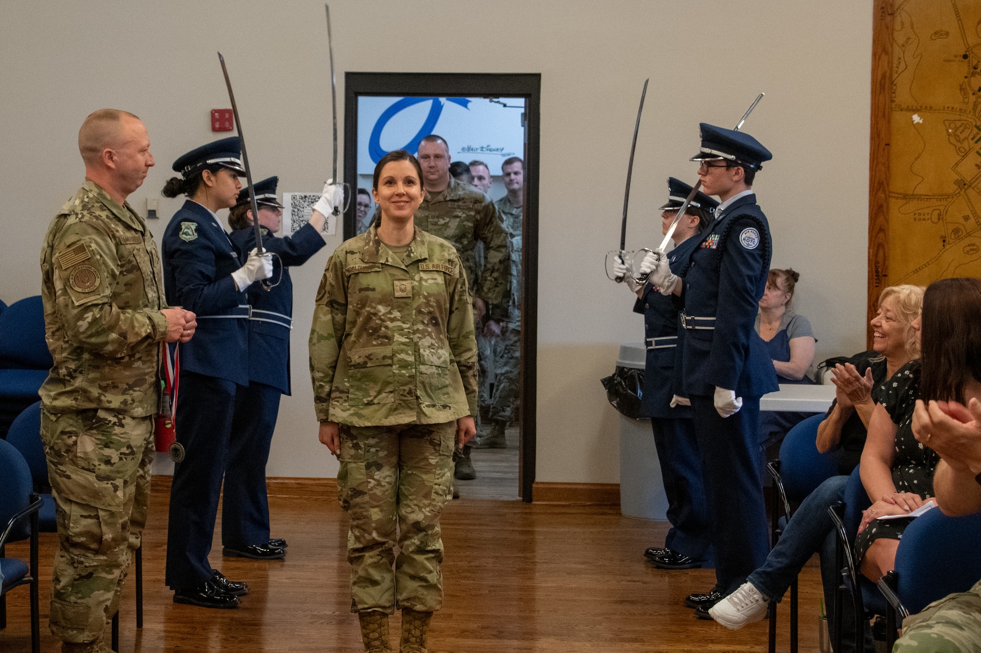 The 131st Bomb Wing held a senior noncommissioned officer induction ceremony at Jefferson Barracks Air National Guard Station, St. Louis for the first time in the wing's history May 4, 2024. The ceremony recognized more than 40 Airmen assigned to Jefferson Barracks ANGS for their achievement of entering the SNCO ranks.