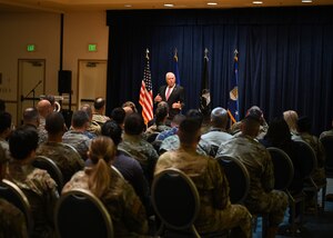 secretary of the air force visiting vandenberg